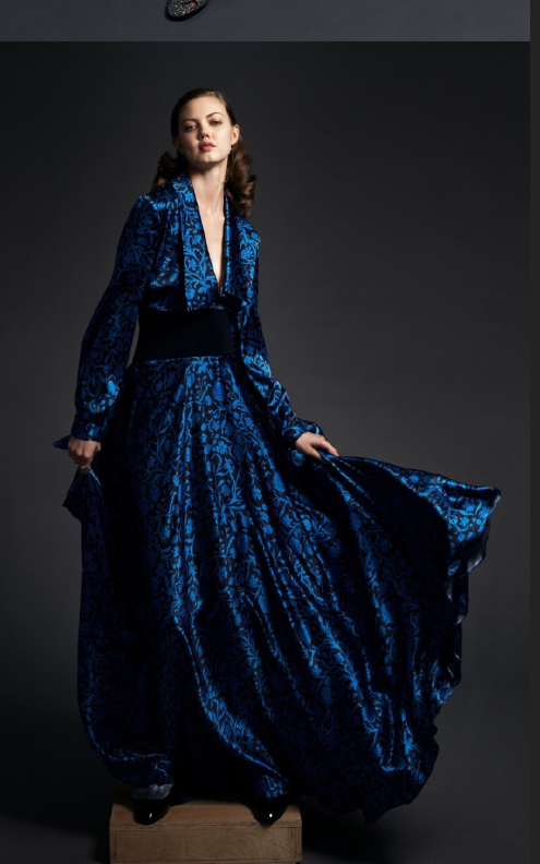 欧美美女超模Lindsey Wixson演绎Zac Posen2020早春度假 9