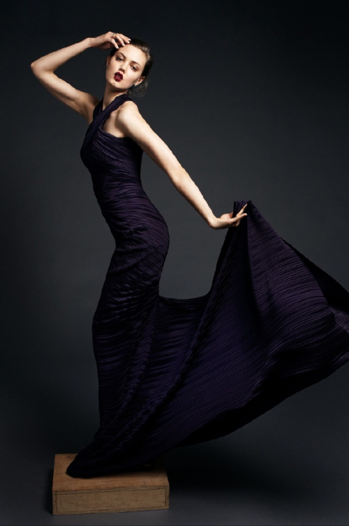 欧美美女超模Lindsey Wixson演绎Zac Posen2020早春度假 12