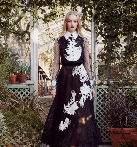 欧美美女模特Marchesa 2019 早秋系列lookbook图片