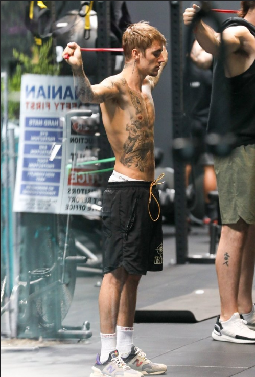 欧美男明星Justin Bieber贾斯汀&middot;比伯健身图片 3