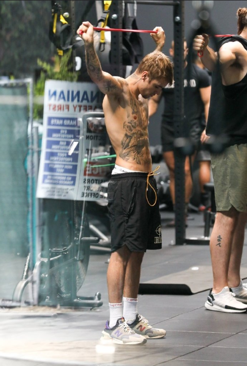 欧美男明星Justin Bieber贾斯汀&middot;比伯健身图片 4