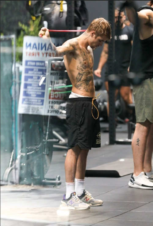 欧美男明星Justin Bieber贾斯汀&middot;比伯健身图片 8