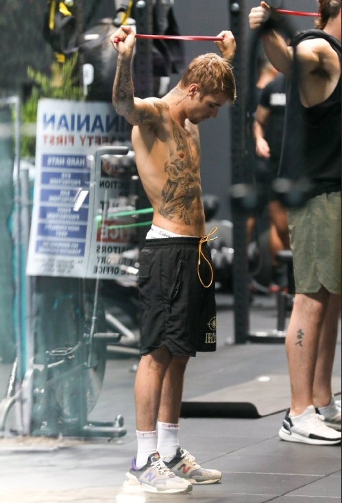 欧美男明星Justin Bieber贾斯汀&middot;比伯健身图片 9