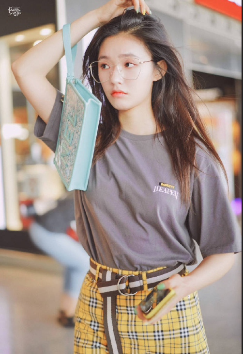 浙江美女图片 女明星林允近期机场私服合集 3