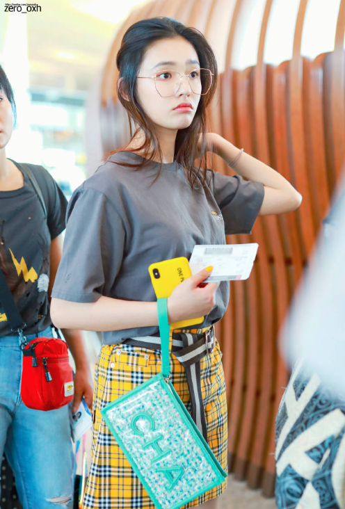 浙江美女图片 女明星林允近期机场私服合集 4