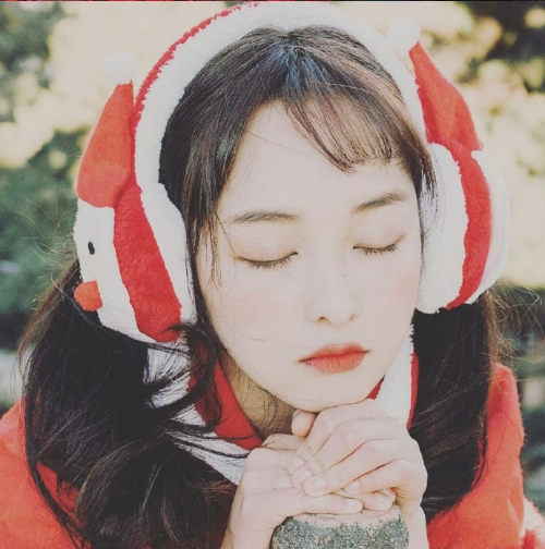 韩国美女图片 95后小美女金宝罗可爱图片 4