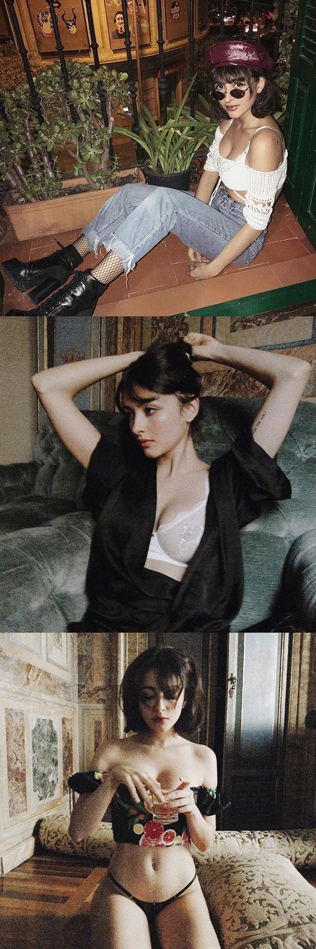 欧美美女图片 西班牙名模Irene Garcia Noren慵懒撩人 9