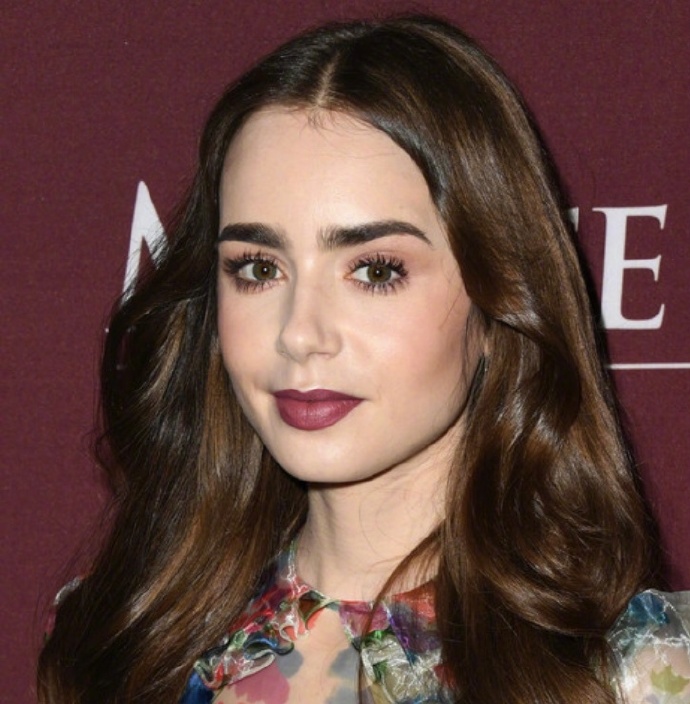 欧美美女图片 英国女明星Lily Collins图片