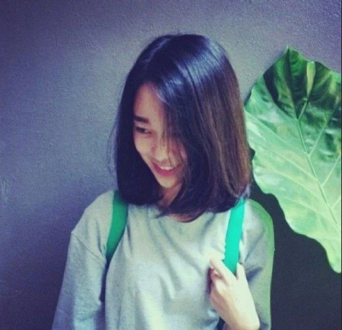 好看的美女齐肩短发发型图片