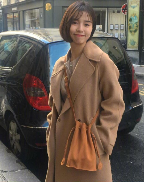 韩国美女图片 韩国短发时尚博主lazygy​​图片 3