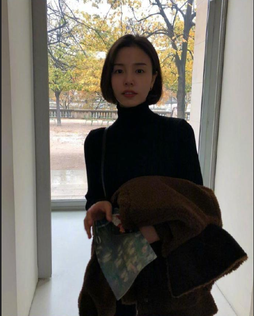 韩国美女图片 韩国短发时尚博主lazygy​​图片 5