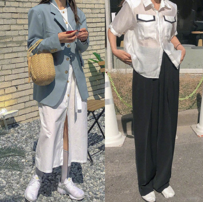 阔腿裤和长裙搭配最显腿长 有个性穿搭参考 8