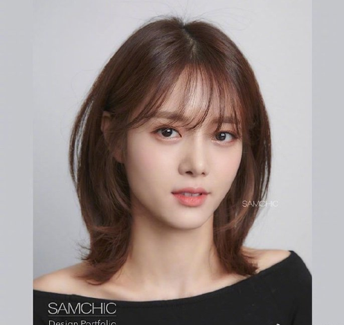 今年温柔的清新美女发型参考 自拍美女图片 3