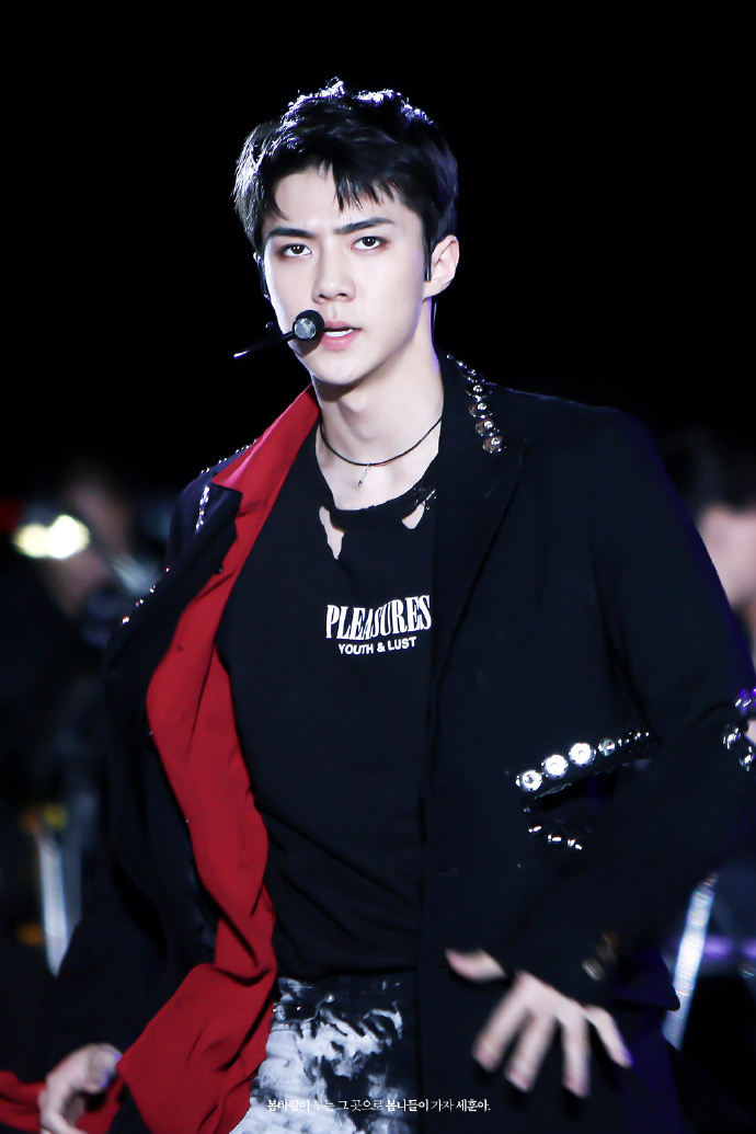 红衣少年exo成员图片 4