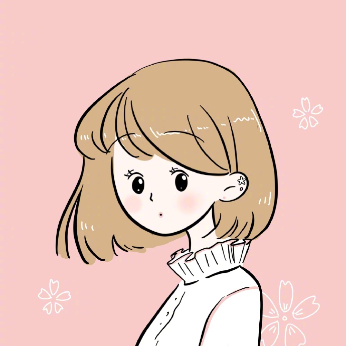 女生高清头像图片 漫画美女头像图片 2