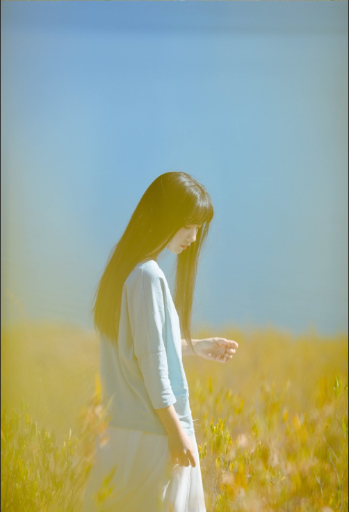日系唯美风清纯美女图片 3