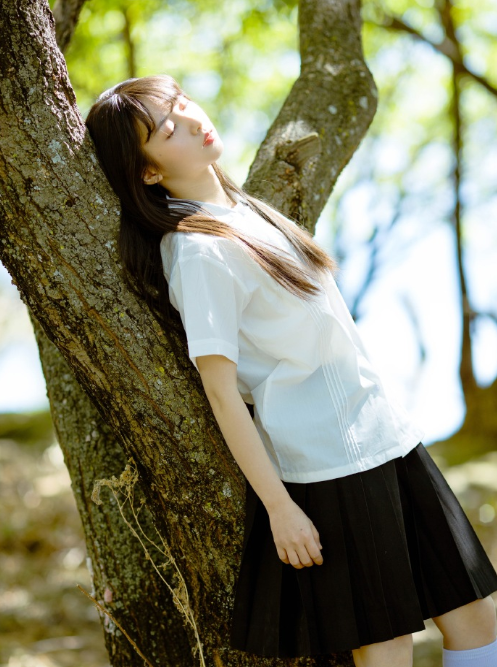 日系唯美风清纯美女图片 4