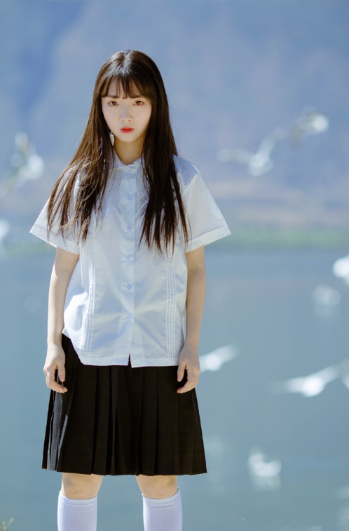 日系唯美风清纯美女图片 7