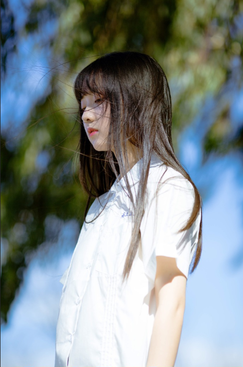 日系唯美风清纯美女图片 12