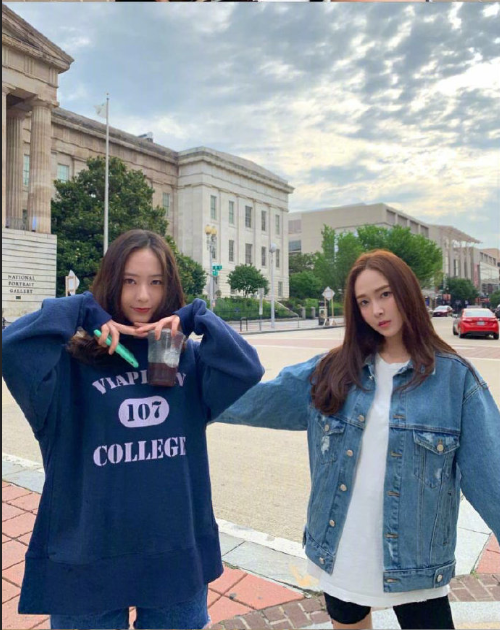 韩国美女明星郑秀晶生活照图片 10