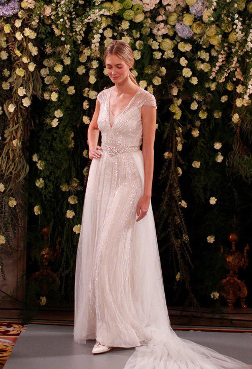 优雅女人图片 Jenny Packham2019春夏新娘婚纱图片 5