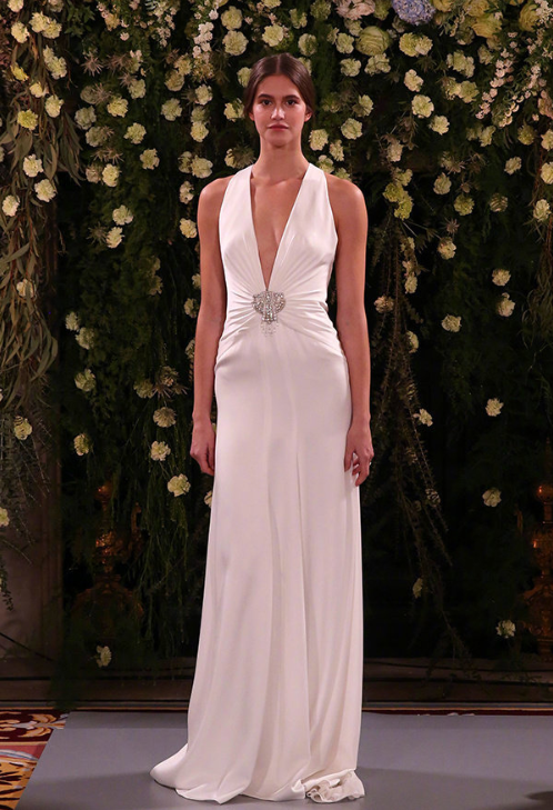优雅女人图片 Jenny Packham2019春夏新娘婚纱图片 7