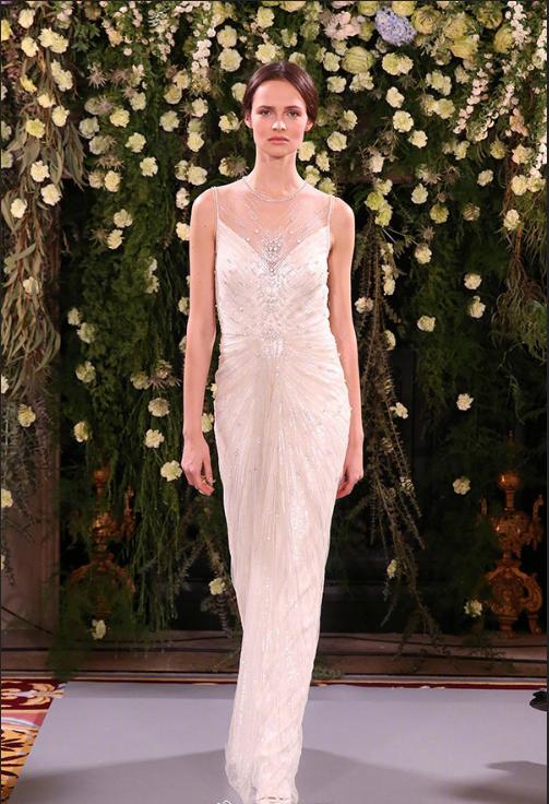 优雅女人图片 Jenny Packham2019春夏新娘婚纱图片 8