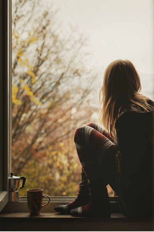 唯美意境女生头像图片 女生背影头像集