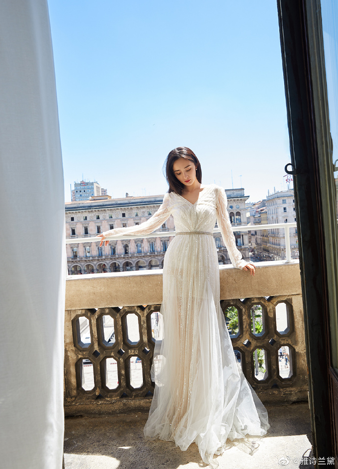 中国美女图片 雅诗兰黛活动杨幂图片 7