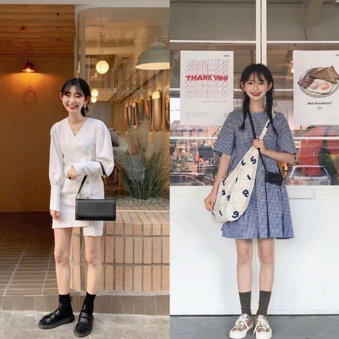 小个子女生的夏日穿搭 可爱美女图片 4