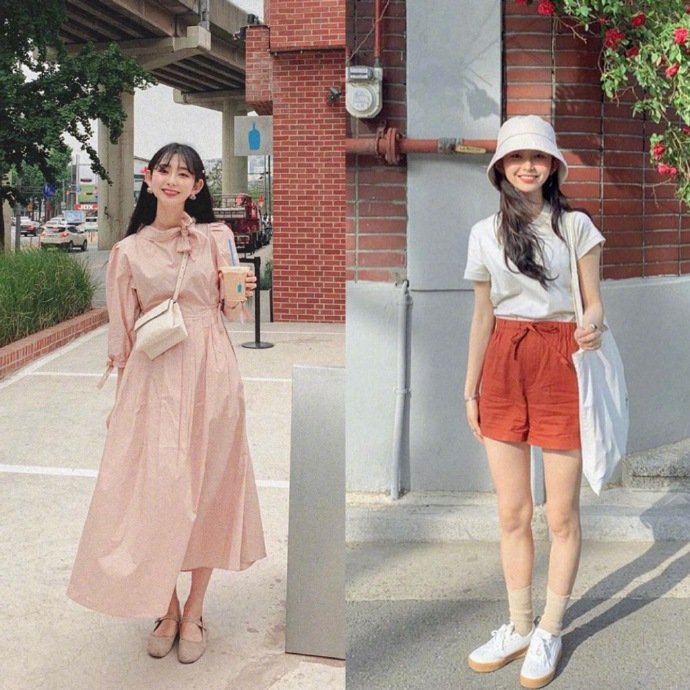 小个子女生的夏日穿搭 可爱美女图片 6