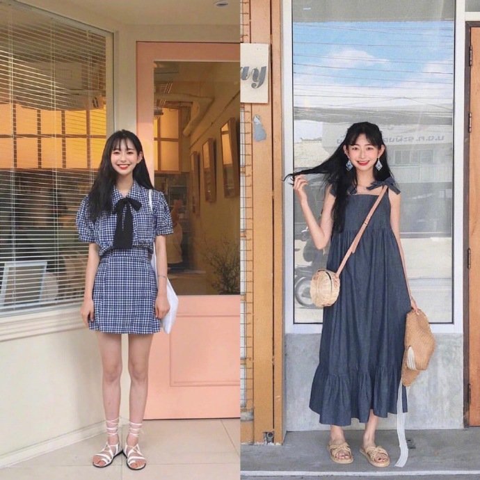小个子女生的夏日穿搭 可爱美女图片 7
