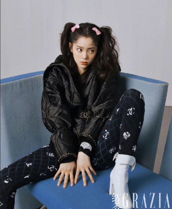 中国美女图片 女星欧阳娜娜林允宋祖儿《红秀》 5