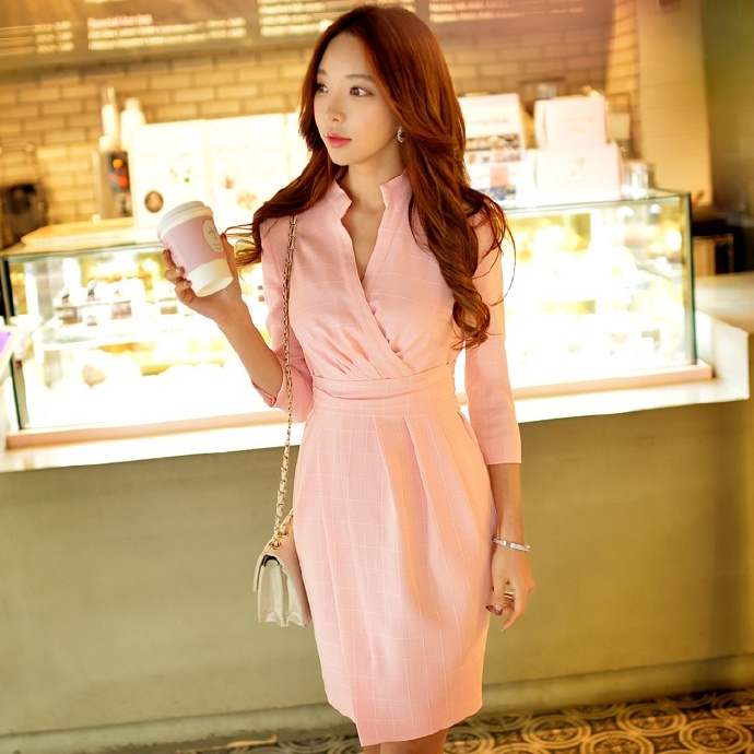 ol风知性美女图片 4