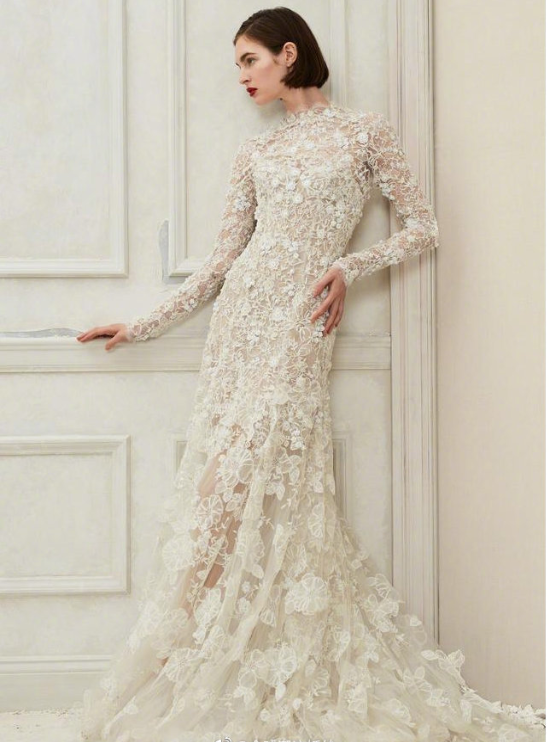 Oscar de la Renta2019秋冬婚纱图片 3