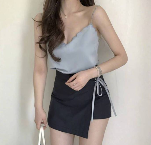甜美美女小性感的夏日穿搭参考 9