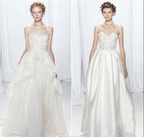 Reem Acra2019新款婚纱图片