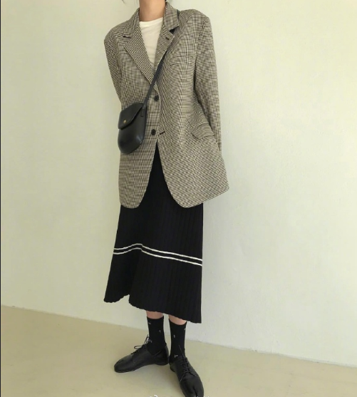 可盐可甜的酷女孩日常私服街拍 4