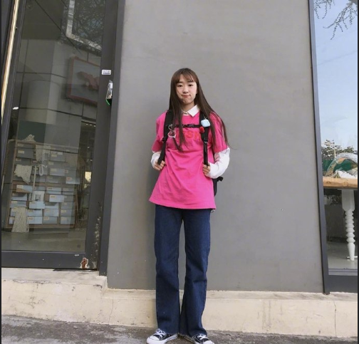 夏日美女图片 超有活力的少女学生穿搭参考 2