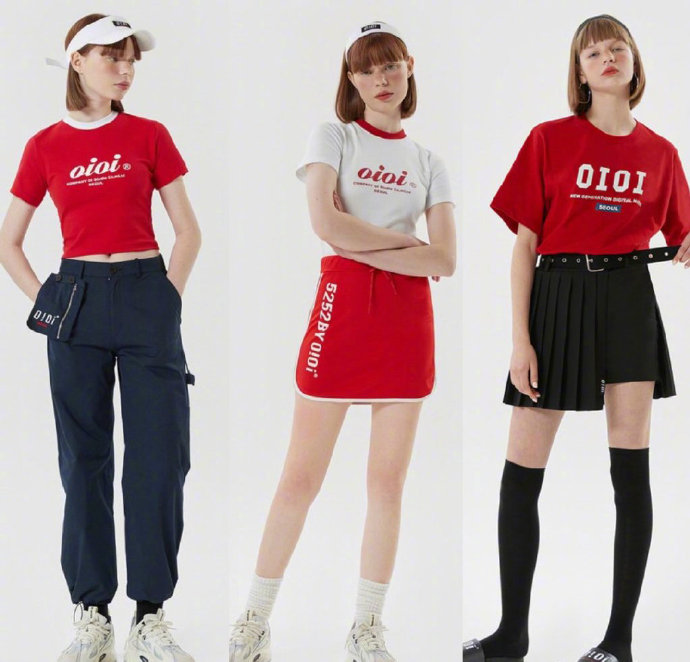 清纯美女图片 鬼马小精灵简约色彩搭配的时尚感 5