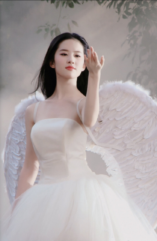 中国美女图片 天使美女明星刘亦菲图片 3