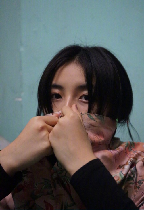 中国美女图片 00后美女明星张子枫妹妹胶片生活 14