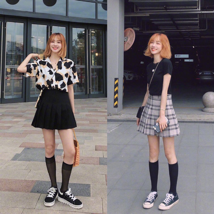 韩系少女感减龄装扮穿搭参考 4
