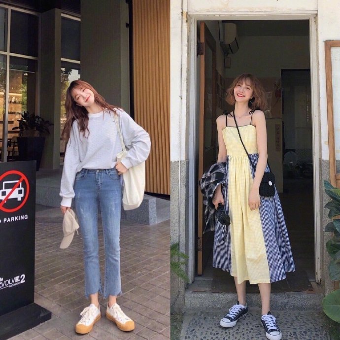 韩系少女感减龄装扮穿搭参考 6