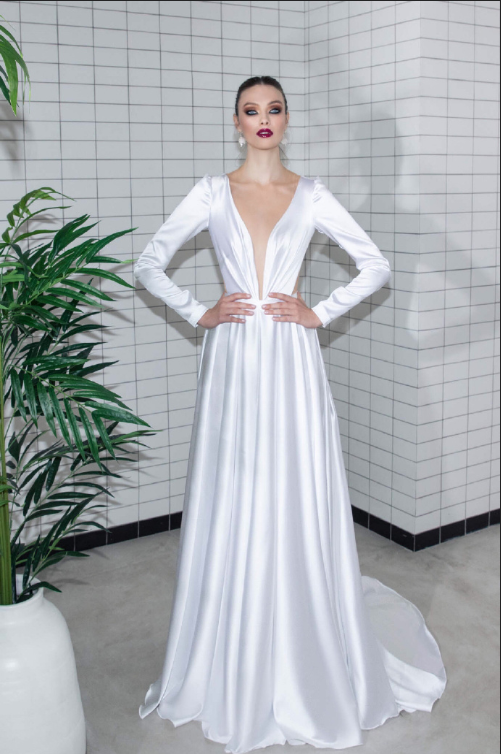 以色列设计师品牌Lior Charchy2019性感透视礼服婚纱 5