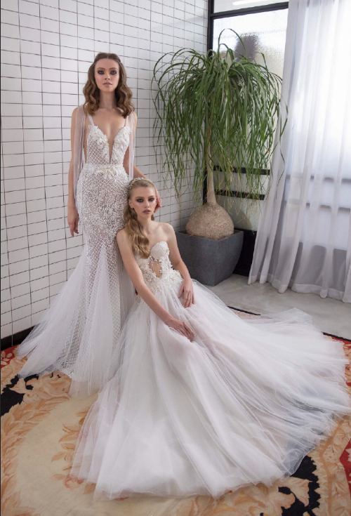 以色列设计师品牌Lior Charchy2019性感透视礼服婚纱 10
