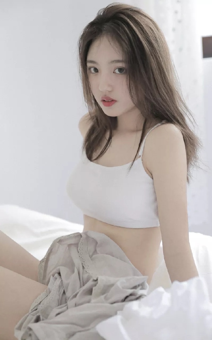 纯洁如雪的清纯少女图片 清纯美女图片