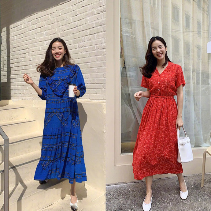 时髦感十足的韩风美女chic出街搭配图片 7