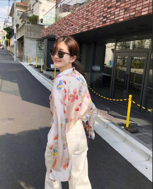 中国美女图片 内地女明星江疏影私服街拍图片 5