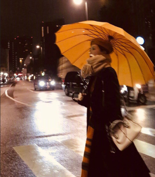 中国美女图片 内地女明星江疏影私服街拍图片 8